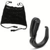 6pcs Quick Release Detachable Plastic S-Shaped Holder Buckle for Backpack Camping Webbing Bags Hiking
