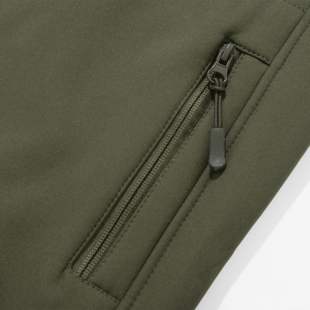 Men'S Loose Jacket Fashionable Multi Pocket Hooded Jacket