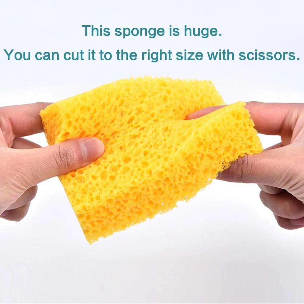Wash Coral Decontamination Sponge Wipe Porous Honeycomb Bubble Sponge Clay Hydration Cleaning Tools Tear Resistant Extra Large