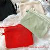 Portable Japanese-Style Double Zipper Mesh Storage Bag for Home and Travel