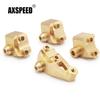 AXSPEED 45g Heavy Duty Brass Axle Lower Shock Suspension Links Stand Mount for TRX-4 1/10 RC Crawler Car Model Upgrade Parts
