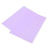 20Pcs Sheet Protector Paper Binding Cover Matte   30 Holes PP Plastic for Presentation
