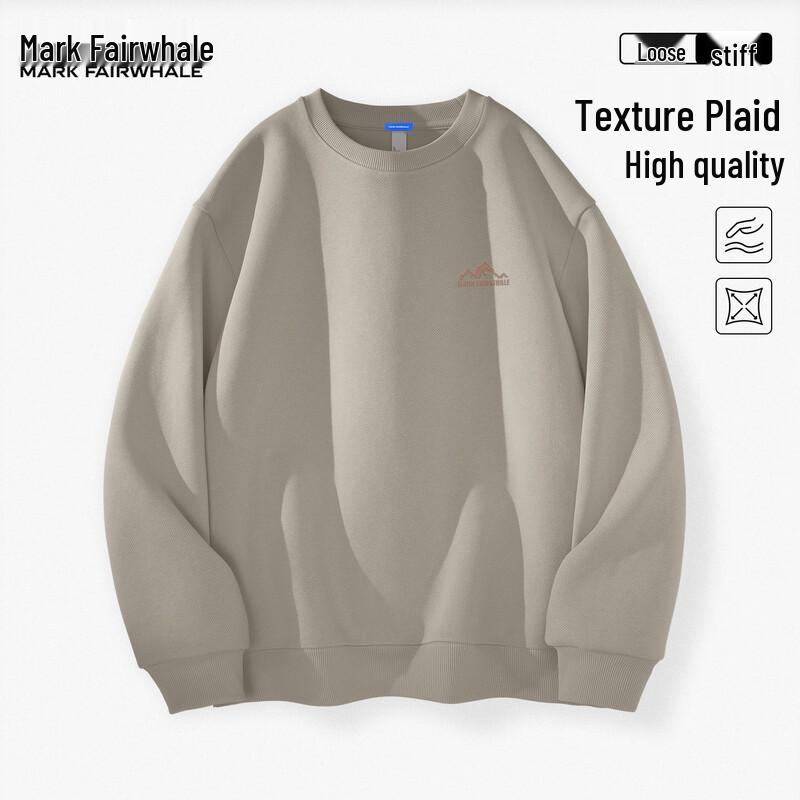 

Mark Fairwhale Men s 2025 Loose Fit Round Neck Sweatshirt 3XL