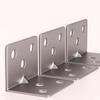 20pcs Stainless Steel L-Shaped Corner Code 90 Degree Laminated Furniture Plate Hardware Right Angle Bracket Cabinets Small