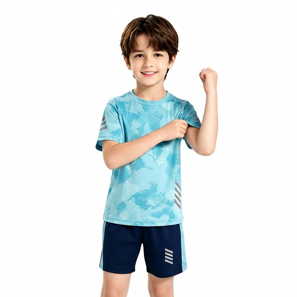 Boys' Quick-Dry Activewear Set for Sports and Outdoor Activities