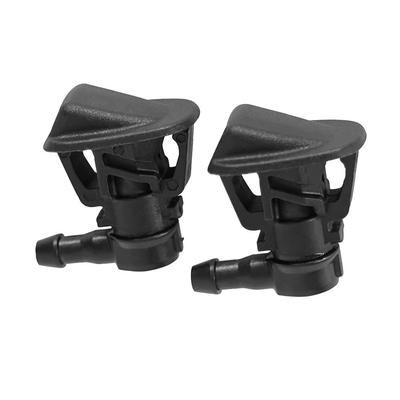 2PCS Front Windshield Wiper Washer Nozzle Spray 55156728AB For Jeep Wrangler JK 2013-2017