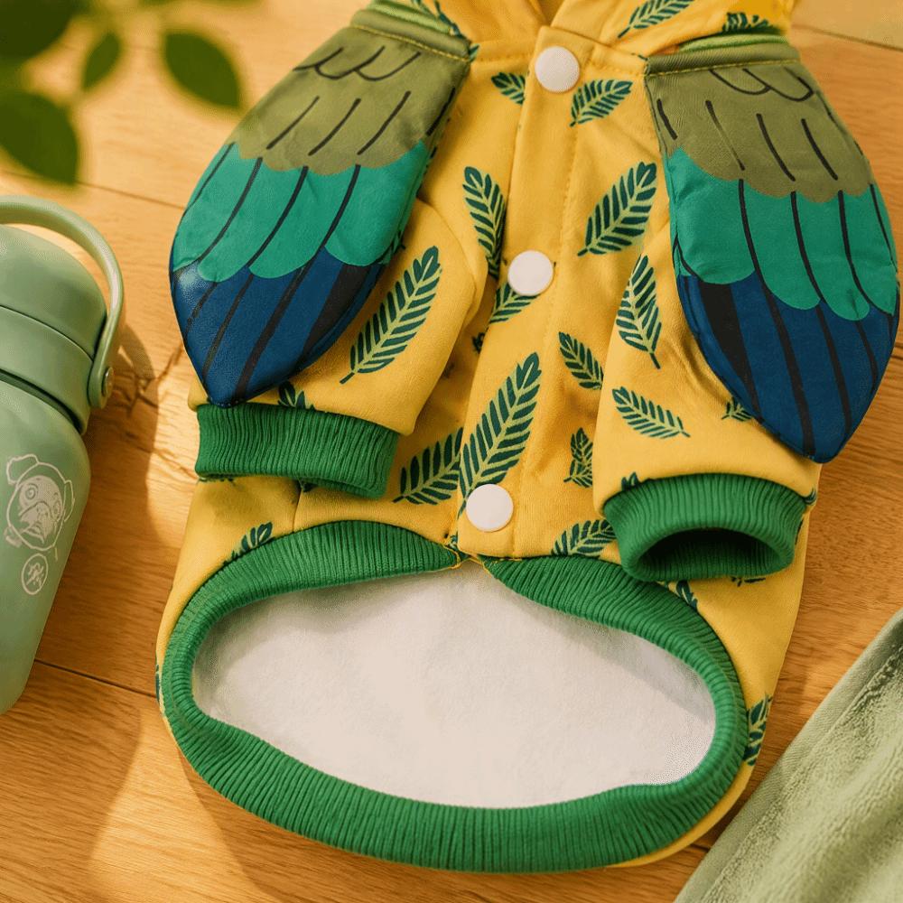 Funny Design Pet Costume Warm Poncho Cape Holiday Pet Outfit Funny Dog Costume  Halloween