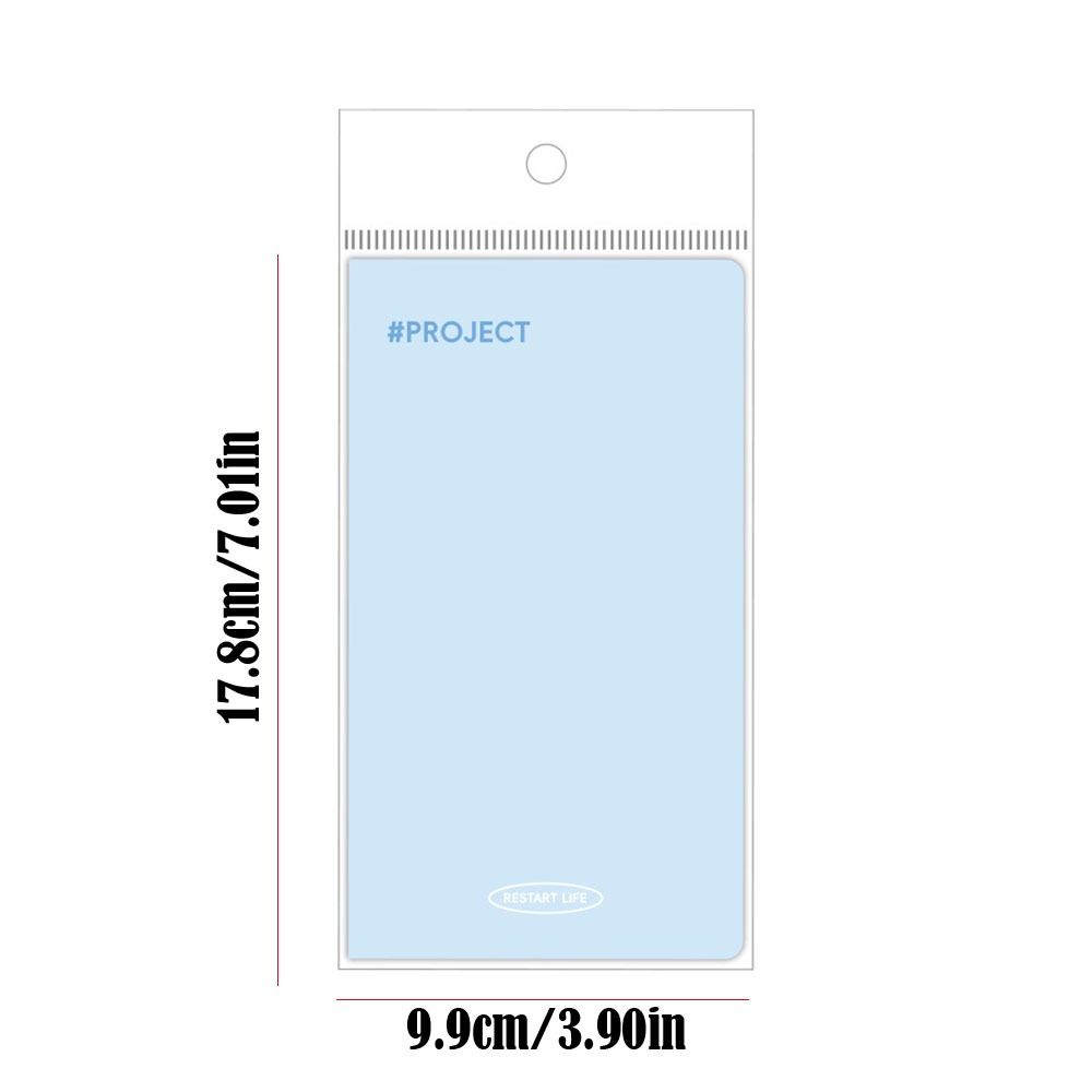 Gifts Mini Timeline Week Plan Book Portable Waterproof Pocket Notebook Schedule Agenda Book