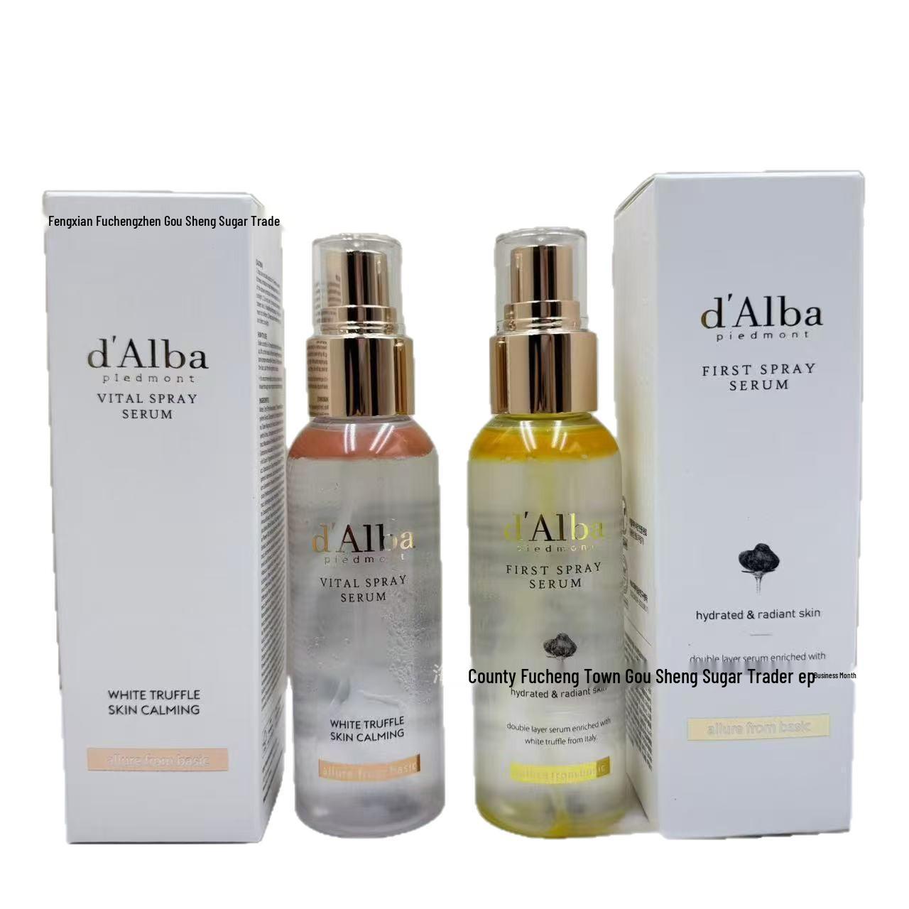 d Alba White Truffle Rose Спрей-сыворотка: Легкая, Осветляющая, Увлажняющая эссенция для лица Rose Essence