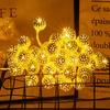 Solar USB Moroccan Wrought Iron LED String Lights - Wedding & Holiday Decor