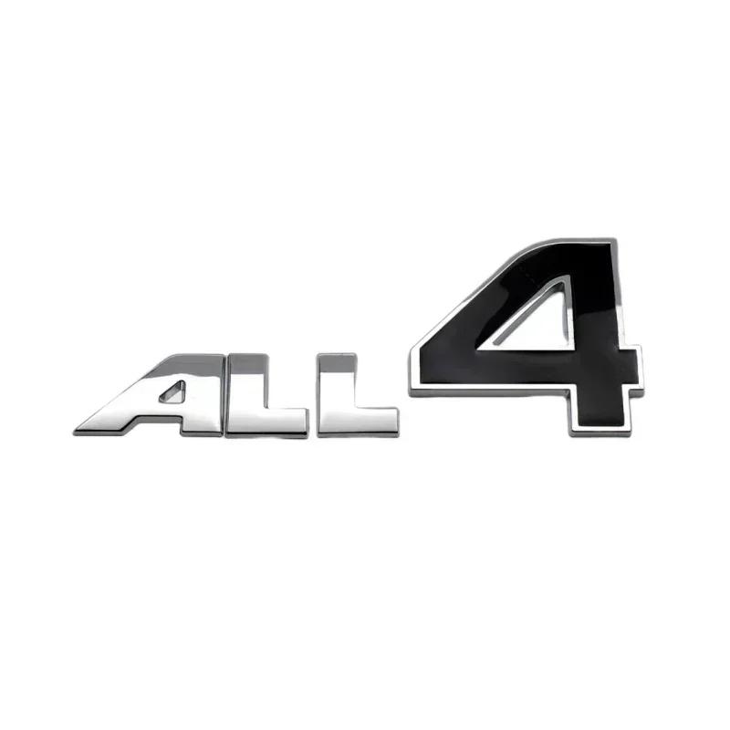ALL 4 Metal Logo Emblem Auto Sticker ALL4 Badge for Mini COOPER JCW R60 R61 F60 Cooper S Countryman Paceman Car Accessories