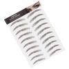 Professional Waterproof Eyebrow Tattoo Sticker Eyebrow Transfer Sticker for WomenBROWN‑03