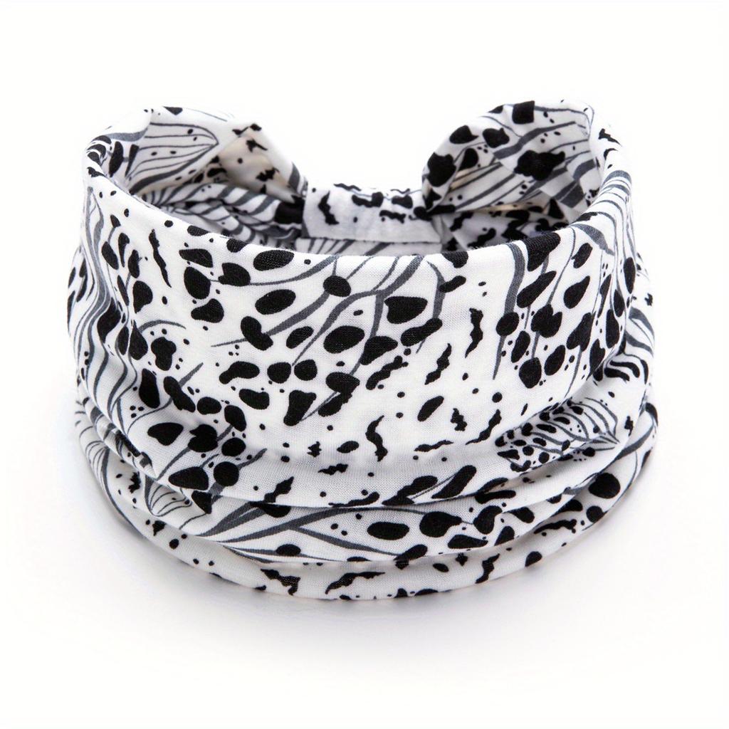 Bohemian Cashew Headband Yoga Sports Antiperspirant Sweat Absorbing High Elastic Cotton Headband Women'S Headgear Hair Accessories