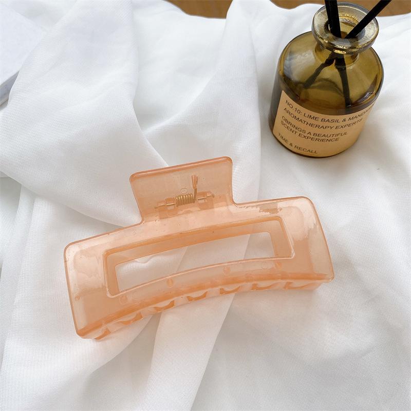 

Высококачественный гелевый зажим для волос для женщин ярких цветов, идеально подходящий для повседневных и формальных образов Orange