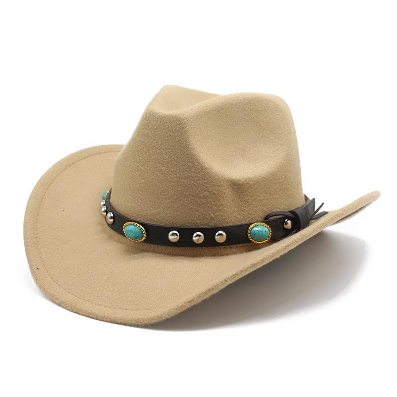 Classic Cowboy Fedora Hat For Men Women With Sun Protection And Breathability