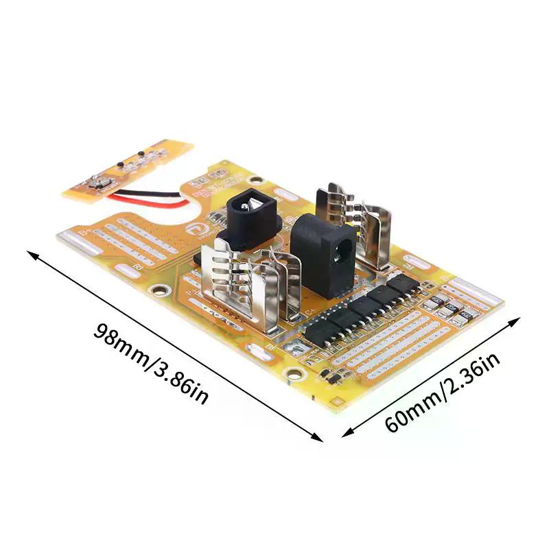Power Tools 21700 Lithium Battery PCB No Original For Protection Circuit Board BMS For Lomvum Zhipu Hongsong 21V Battery