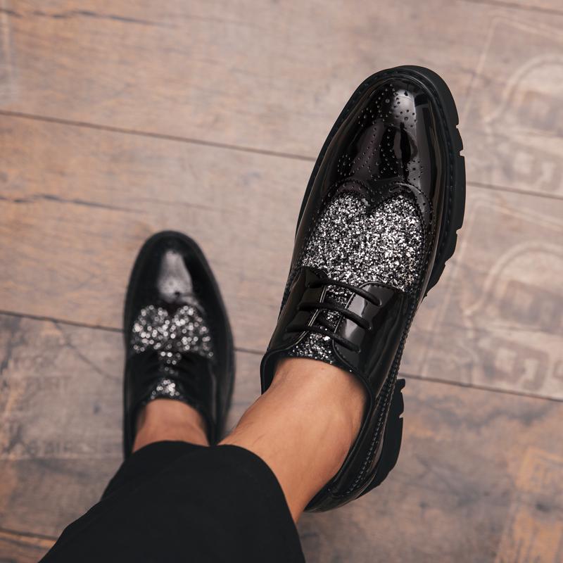 Модные летние кожаные туфли мужские модные мягкие кроссовки мужские повседневные мужские — фото 6