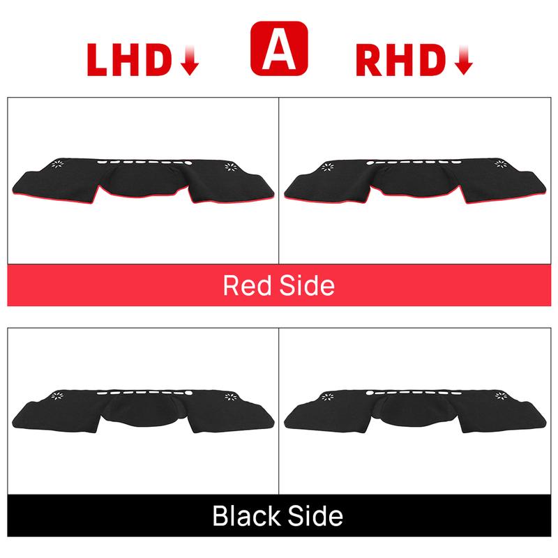 For Toyota Prius V Plus Alpha Hybrid 2012 2013 2014 2015 2016 2017 2018  Car Dashboard Cover Sun Shade Pad Accessories