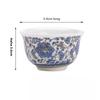 Tea Cup Blue and White Porcelain Master Entangled Lotus Household High-end Teacup Pressure Cup Ceramic Light Luxury