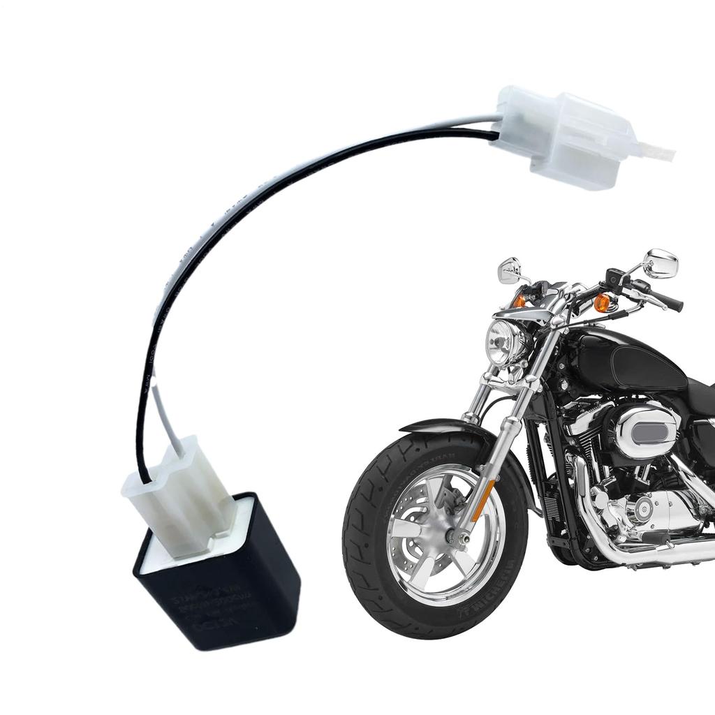 Blinkrelais, LED Blinkerrelais, LED Motorradrelais-Adapter, 12 V 2 Pins,