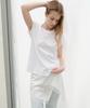Leuba Boyfit Cap Sleeve T-Shirt - Snow White
