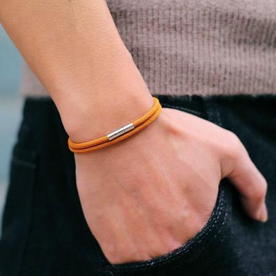 Minimalistisches 3mm Mailänder Schnur-Armband für Herren und Damen Geburtstagsgeschenke für Paare Armband aus Edelstahl Best Friend Armband Schmuck