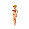 7 Stück Bikini Strand Frau Feine Komplexität 1/64 Maßstab Harzfigur Szene Setting