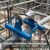 Straight-Run Cable Pulley Heavy-Duty with Steel Frame Compact