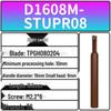 CNC Boring Bar D12M-STUPR09: Shock-Resistant 95° Spring Steel Inner Diameter Machine Clamp Tool with Large Handle