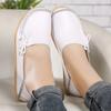 New Flats Shoes Autumn Women's Loafers Platforms Leather Women's Moccasins Female Shoes Slip On Women Shoes Big Size