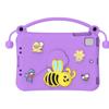 Étui de protection pour tablette en mousse EVA Caoutchouc Antichoc Lavable Support Pliable Design Lavable Convient pour IPad Mini 1 2 3 4 5 FViolet