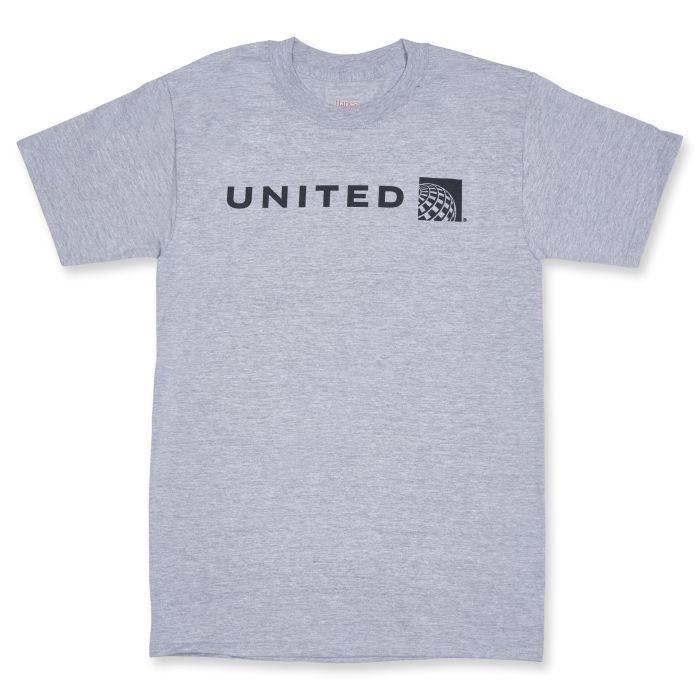 UNITED Airlines Flight T-shirt Unisex T-Shirt M