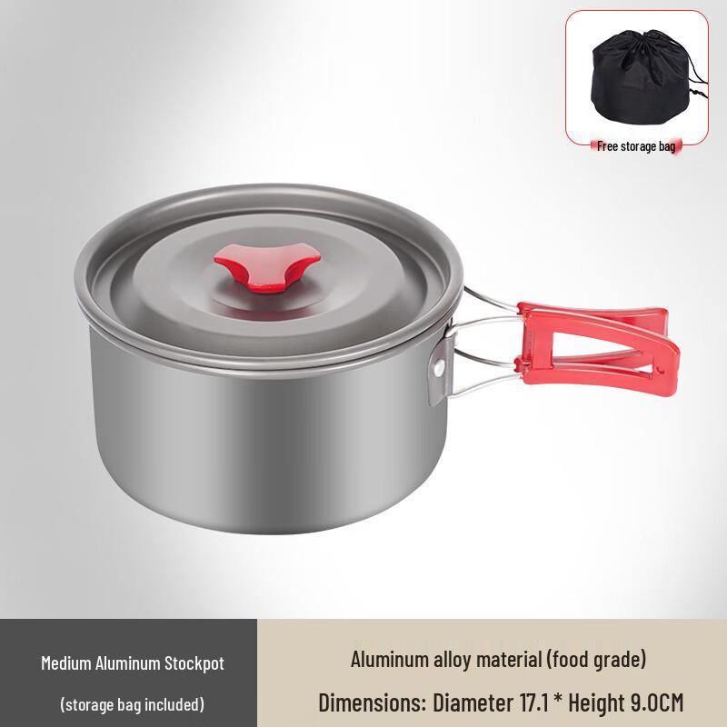 Jun Kaiwei Outdoor Portable Camping Cookware Set