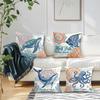 Bohemian Marine Life Cushion Covers Pillowcase Fantasy-Inspired Home Decor Sofa Cushion Cover Living Room Bed Car Decor