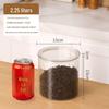 Large Capacity Food-Grade PET Storage Jar for Dried Tangerine Peel, Tea, and More.