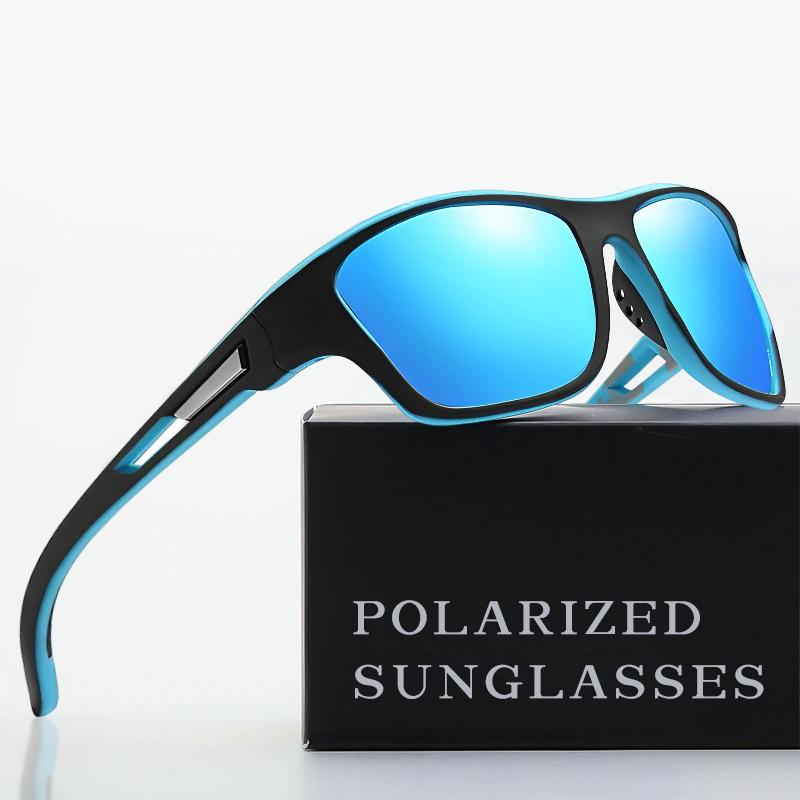 Nachtsichtbrille Polarisierte Sonnenbrille Herren Outdoor Sport Radfahren Sonnenbrille Blendfrei Fahrer Farbige Spiegelgläser Schutzbrille