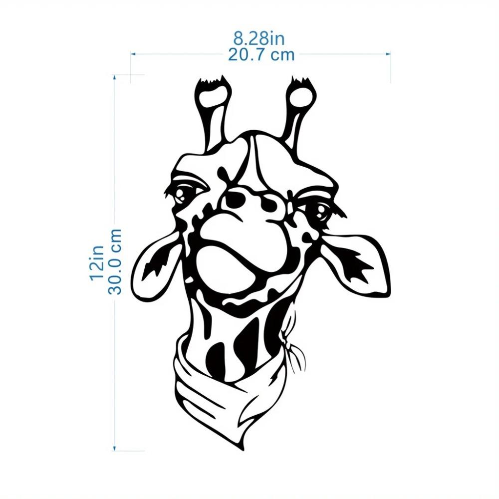 Cute Giraffe Wall Art for Home Decor - Perfect for Bedrooms, Dorm Rooms, Restaurants, and More | Charming & Unique Design
