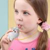 Cute Whistle Bunny Sound Toy with Lanyard Creative Whistle Fun Noise Maker Toy Music Instrument for Boys and Girls