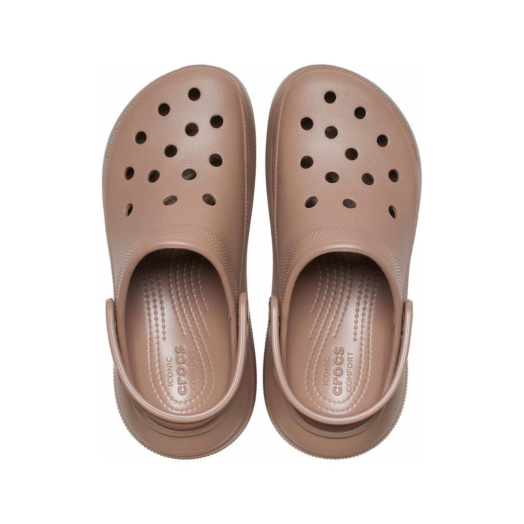 Crocs Crush Clog Clog in EVA 5,2 cm Unisex Latte 207521-2Q9