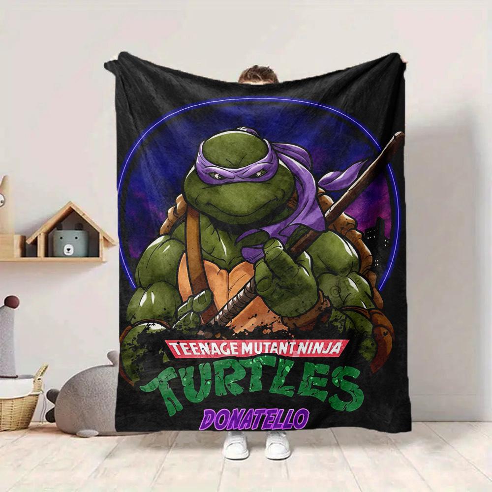 1pc Turtles Blanket Versatile for Couch, Office Bed