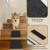 Adjustable Wooden Pet Stairs Ramp for Small Dogs Cats Non-Slip Portable Climbing Ladder Bed Sofa Assistance Step Pet Supplies
