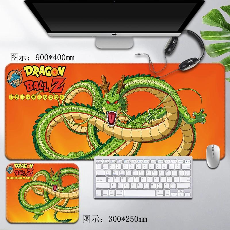 Leder Dragon Ball Mauspads Wasserdicht Son Goku Druckmuster Herren Computer Peripherie Zubehör Große Größe Gaming Tastatur Büro Schreibtischmatte