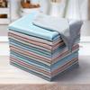 Microfiber Dishcloth Set Kitchen Cleaning Absorbent Non-Scratch Oil-Resistant Lint-Free 5-Pack