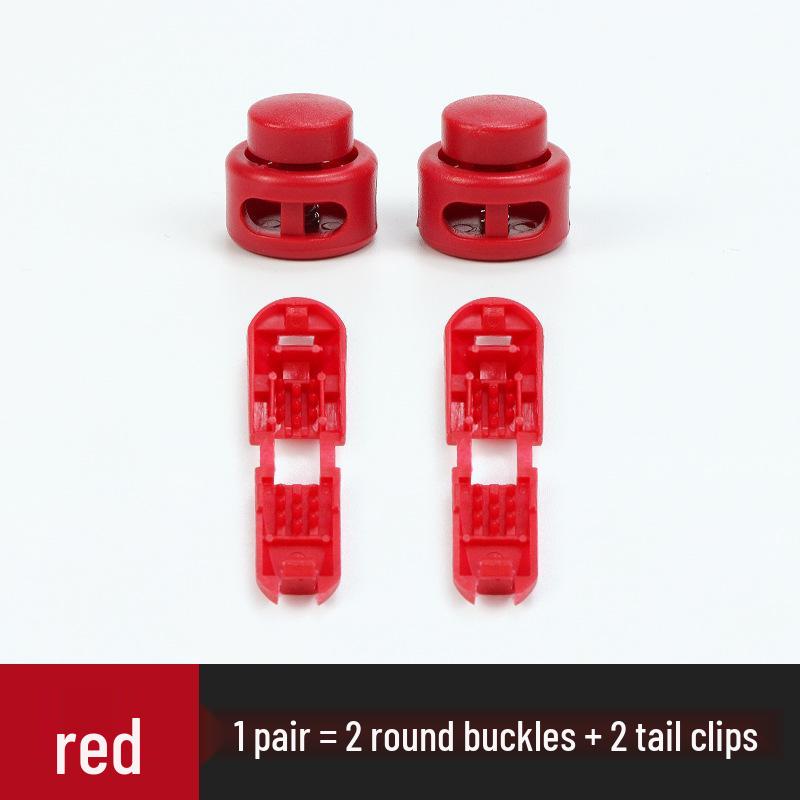 No-Tie Elastic Shoelace Buckle for Adults & Kids - Sport & Mountaineering Pair