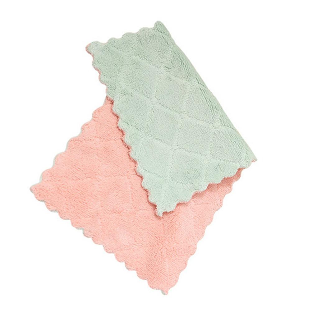 Microfibre 16 * 27.5cm Thick Ultra Soft Cleaning Dust Cloth Towel For Car Home