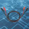 Banana Alligator Clip Test Lead Set for Adjustable DC Regulated Power Banana Plug Alligator Clip Output Cable 30V 5A Alligator Clip Cable Supply,
