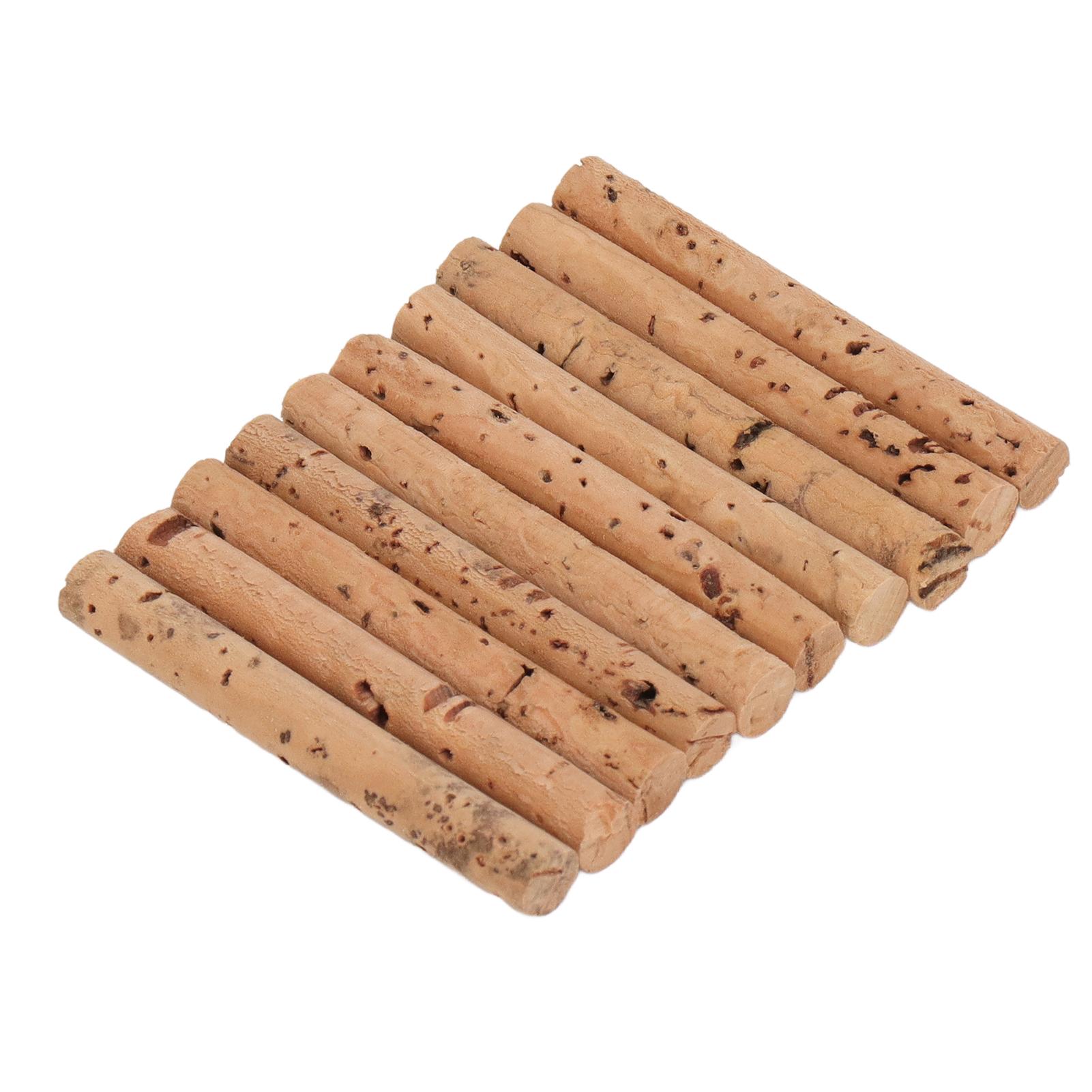 

10Pcs Carp Fishing Cork Sticks Carp Fishing Boilies Bait Cork Stick Rig Method Feeder Bait Buoyancy Rod Width 8mm