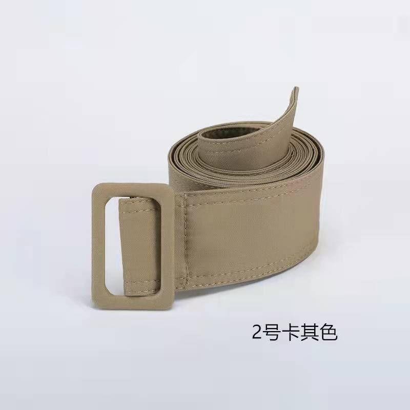 Stylish Color Khaki Waist Sash For Trench Coats Enhancing Silhouette With Elegance
