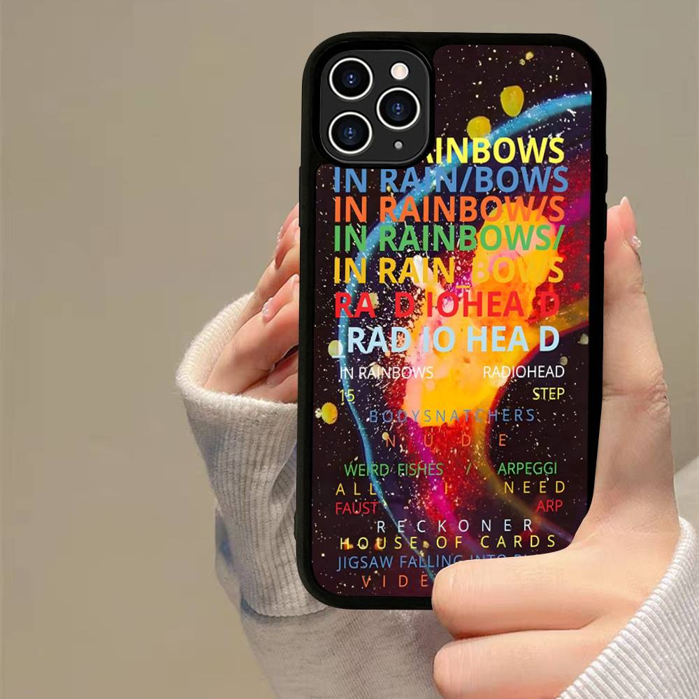 Vintage Fashion Design Radiohead Phone Case Silicone PC+TPU For Samsung S10 20 30 22 23 24 Plus Lite Ultra Cover