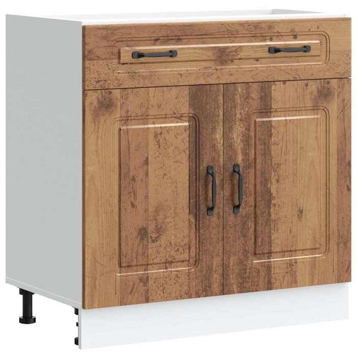 VidaXL Kitchen Cabinet Kalmar Old Wood Engineered Wood 853505